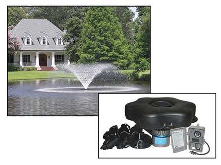 KASCO Pond Aerating Fountain System, 19 In. L 3400VFX050