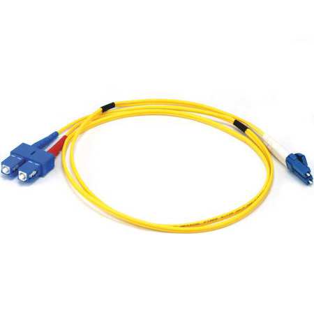 MONOPRICE Fiber Optic Patch Cord, LC/SC, 1m, Duplex 6262