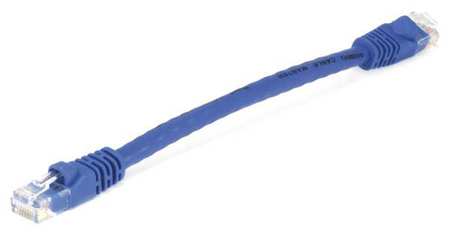 MONOPRICE Ethernet Cable, Cat 6, Blue, 0.5 ft. 7499