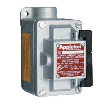 APPLETON ELECTRIC Tumbler Switch, EDS Series, 1 Gang, 4-Way EDS175F4W