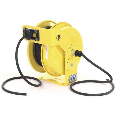 KH INDUSTRIES 70 ft. 12/3 Extension Cord Reel 20 Amps 0 Outlets 600VAC Voltage RTFQ3L-WW-B12O