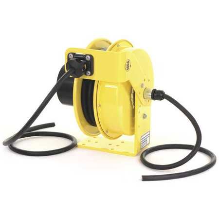 KH INDUSTRIES 30 ft. 12/4 Extension Cord Reel 16 Amps 0 Outlets 600VAC Voltage RTFD4L-WW-B12G