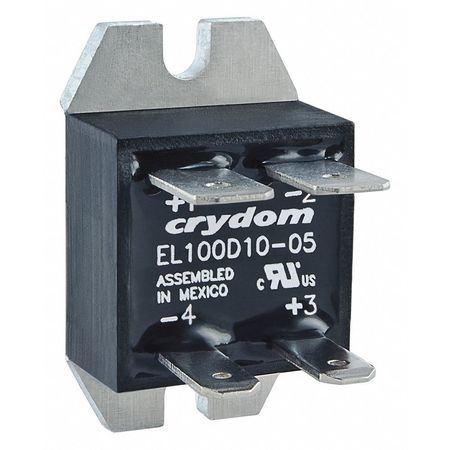 CRYDOM Solid State Relay, 21 to 27VDC, 10A EL100D10-24