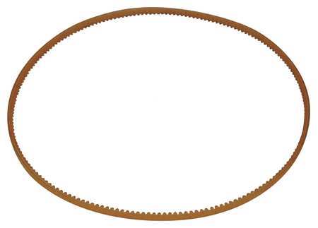 DAYTON 2L160 Cogged V-Belt, 16" Outside Length, 1/4" Top Width, 1 Ribs 13V776