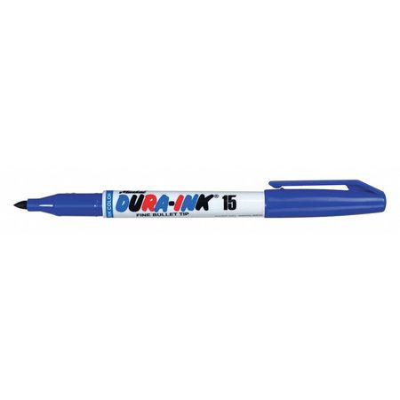 Markal Industrial Marker, Fine Tip, Blue Color Family, Ink 96025