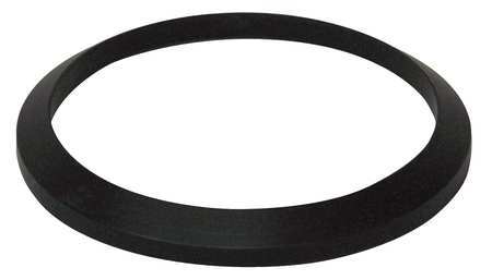 ZORO SELECT Gasket, 3 In, Bevel Seat, BUNA 692-10694