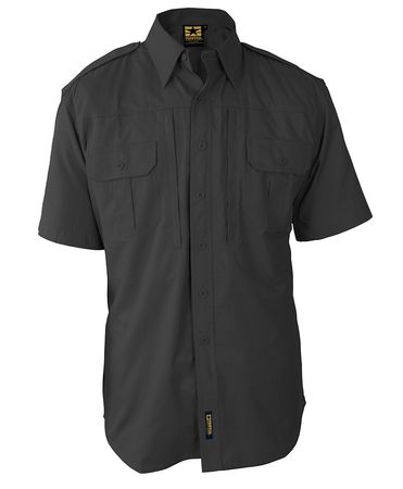 PROPPER Tactical Shirt, Charcoal Gray, Size S Reg F531150015S