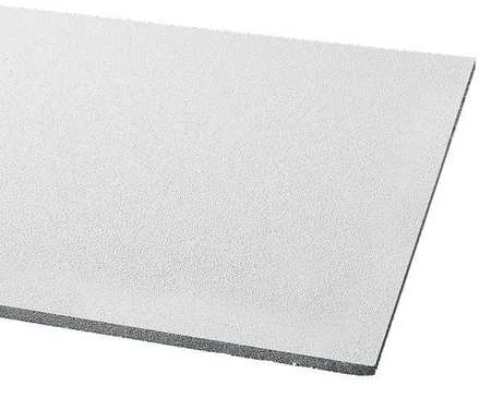 Armstrong World Industries Ultima Ceiling Tile, 24 in W x 24 in L, Square Lay-In, 15/16 in Grid Size, 12 PK 1910A