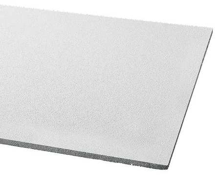 Armstrong World Industries Ultima Ceiling Tile, 24 in W x 48 in L, Square Lay-In, 15/16 in Grid Size, 6 PK 1913A