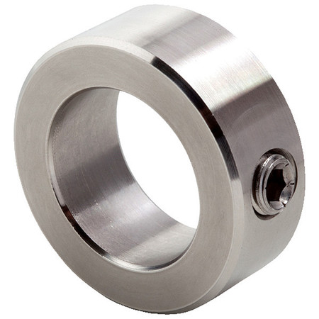 Climax Metal Products Shaft Collar, Std, Set Screw, 3/8inBoredia CRC-037-S