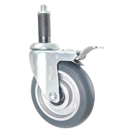 CC APEX Swivel Stem Caster, w/Brake, Total Lock, 5" CDP-Z-146