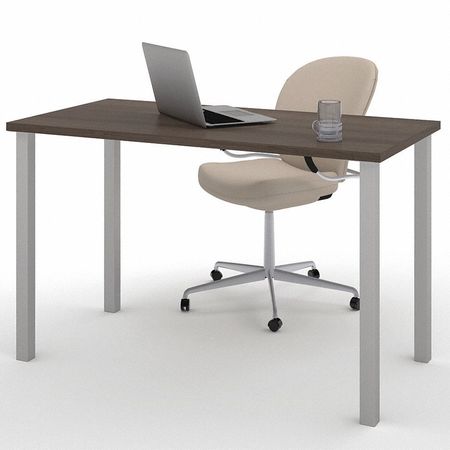 Bestar Rectangle Table Desk, 24" X 47.6" X 29", Laminate Top, Antigua 65855-52