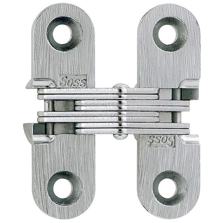 SOSS Concealed Hinge, Zamac/Steel Material, PR 203CUS26D