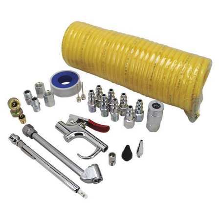 Exelair By Milton Recoil Hose Kit, 5-50 psi, 25 pcs. EX0325HKIT