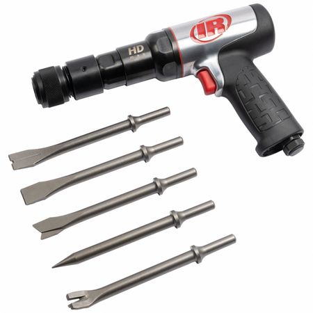 Ingersoll-Rand Air Hammer Kit, Round Shank, 1/4" NPT 135MAXK