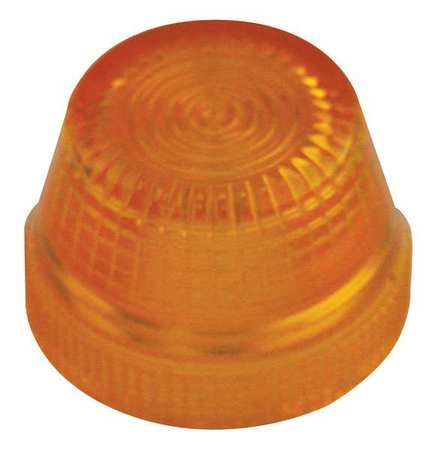 EATON Pilot Light Lens, 30mm, Yellow, Plastic HT8LY