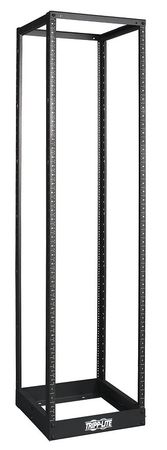 TRIPP LITE Open Frame Rack, 45in H, 45U, Steel, 22 in D SR4POST1224