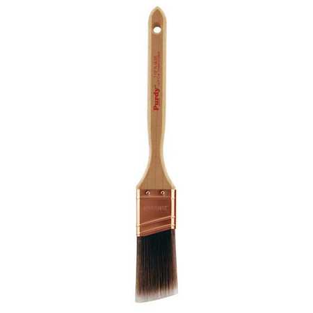 Purdy 1-1/2" Angle Sash Paint Brush, Nylon/Polyester Bristle, Hardwood Handle 144152315