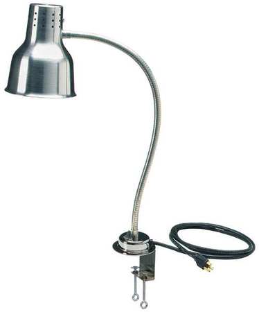 Carlisle Foodservice Heat Lamp w/Clamp, 1 Bulb HL8185C00