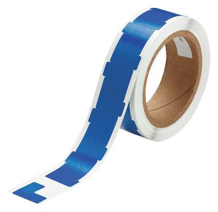 Brady Marking Tape, L, 1In W, 1In L, PK750 121414