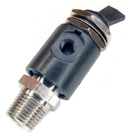 PNEUMADYNE Toggle Valve, NC, 1/8 In, NPT, 125 PSI H0-30-1