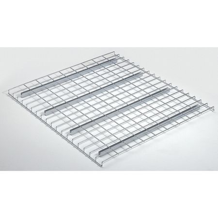 Nashville Wire Pallet Rack Decking, Steel Wire, 46 in W, 42 in D, Zinc, Zinc Finish, Gauge: 6 D4246AA3A1P