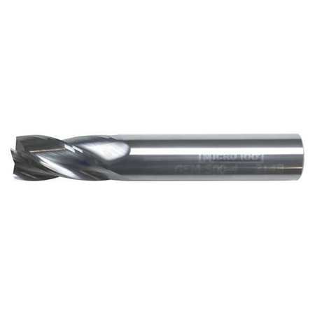 MICRO 100 Carb End Mill, 11/64 In, 4FL, CC, Uncoated GEM-171-4
