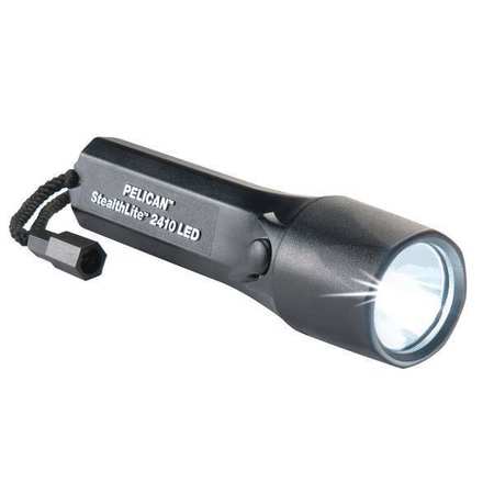 Pelican Black No Led Industrial Handheld Flashlight, 183 lm 2410