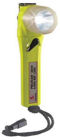 PELICAN Hands Free Light, Industrial, LED, Yellow 3610PL-G