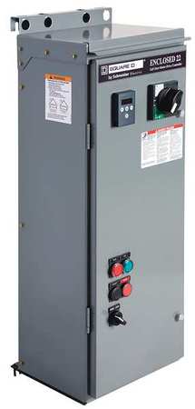 Schneider Electric Enclosed Soft Start, 15 HP, NEMA 12,208V 863922UEA2BE06A07