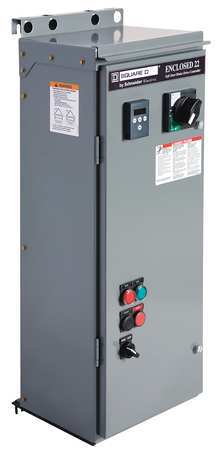 SCHNEIDER ELECTRIC Enclosed Soft Start, 15 HP, NEMA 12,208V 863922UEA2BE06A07