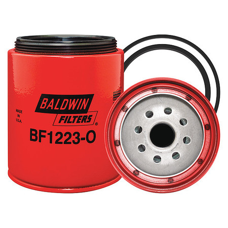 Baldwin Filters Fuel/Water Separator, 5-7/32 x 4-1/4 In BF1223-O