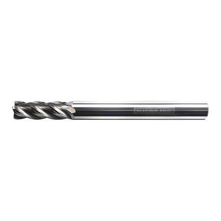 MICRO 100 Carbide End Mill, 1/8 In, Cut 1/2 In, 4 FLT VHM-125-4X