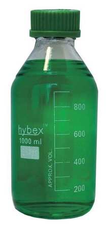 BENCHMARK SCIENTIFIC Storage Bottle, 1000Ml Stand B Cap, PK10 B3000-1000-G