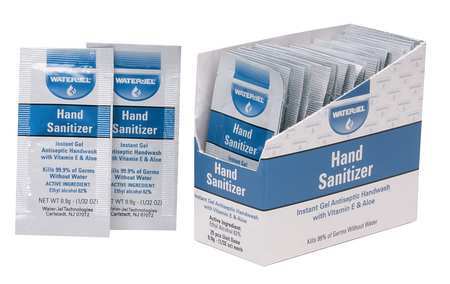 HONEYWELL Hand Sanitizer, Size 0.9g, Gel, PK25 5501800