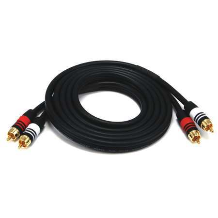 Monoprice A/V Cable, 2 RCA M/M, 6ft 2864