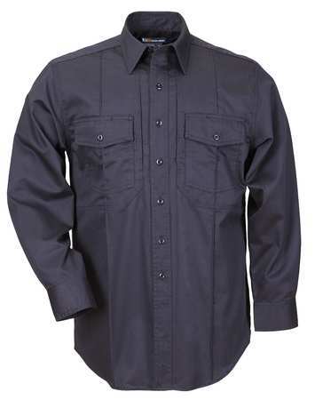 5.11 Station Shirt, Long Sleeve, Fire Navy, LT 46125 | Zoro