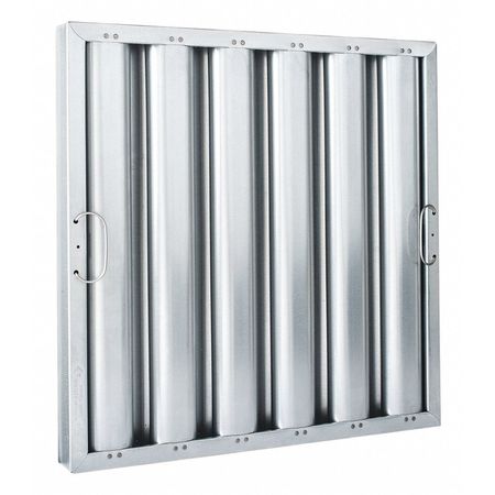 Kleen-Gard Baffle Grease Filter, Aluminum, 16"x20" 9544