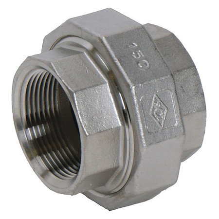 ZORO SELECT Union, 1-1/2", 150,316, Thrd Heavy 4381037670