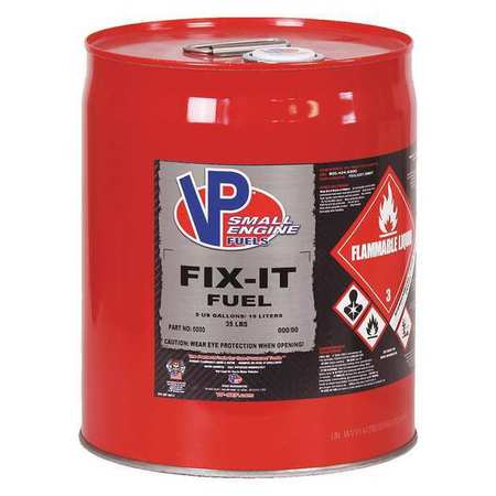 Vp Racing Fuels Fix-It Fuel Pre-Mix, 5 gal. Pail 6632