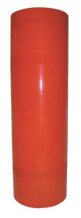 Zoro Select Hand Stretch Wrap 18" x 1500 ft., Cast Style, Orange 15A987