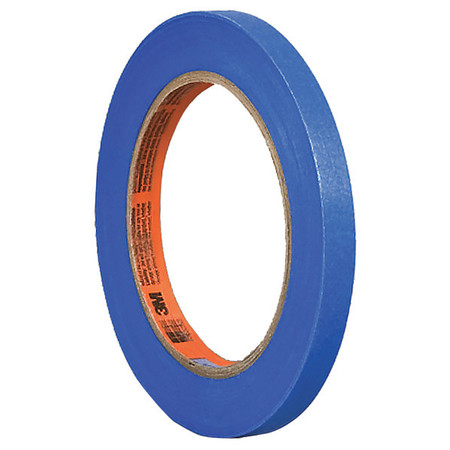 3M Painters Masking Tape, Blue, 1/2In x 60 Yd 2080