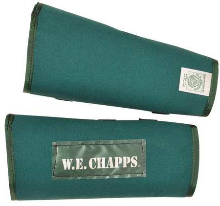 W.E. CHAPPS Arm Chapp, Regular, 14 W x 10 In. L, Dk Grn ACR09