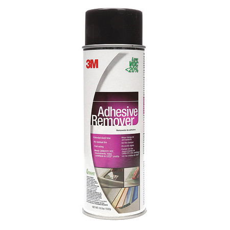 3M Adhesive Remover, Clear, 18.7 oz, Aerosol Can 62-4883-4930-9
