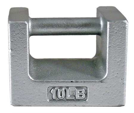 RICE LAKE WEIGHING SYSTEMS Calibration Weight, 10 lb., Painted 12828