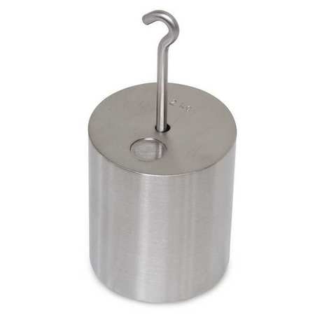RICE LAKE WEIGHING SYSTEMS Calibration Weight, 2kg, Satin 12739TR
