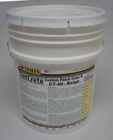Je Tomes 50 lb. Beige Concrete Patch and Repair GRA-CT40-121