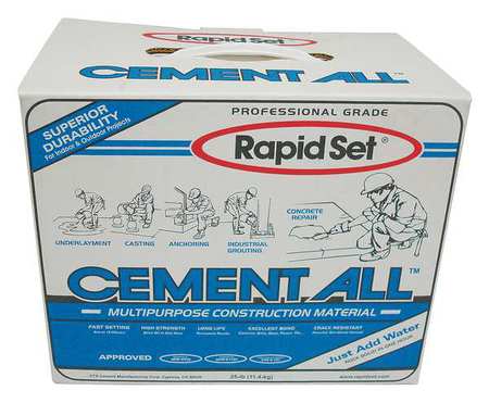 Rapid Set 25 lb. Tan Concrete Resurfacing Patch and Repair GRA-RSCA-25