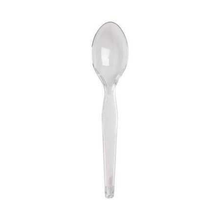 Dixie Disposable Spoon, Crystal, Heavy Weight, PK1000 TH017