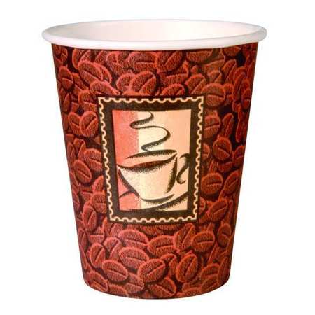 Dixie Disposable Hot cup 12 oz. Brown, Paper, Pk1000 2342DJ